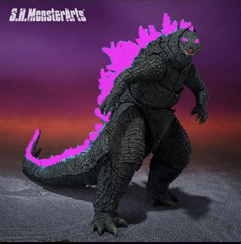 sh monsterarts godzilla evolved